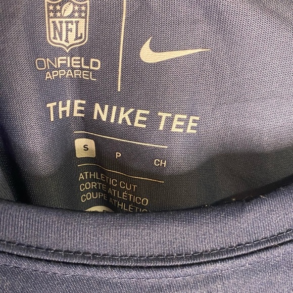 Nike New England Patriots Logo long sleeve Dri Fit tee - Picture 8 of 8